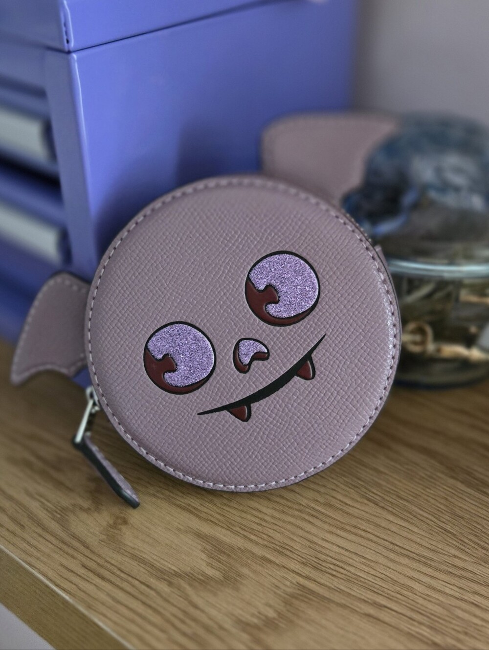 Coach Halloween Bat Coin Purse